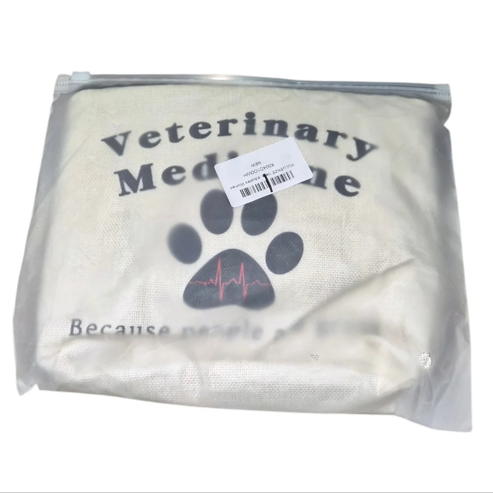 Veterinary Medicine Padded Zip Pouch